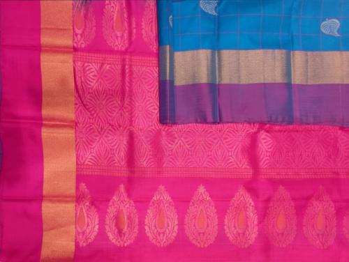 SALEM SILK SAREE WITH BLOUSE